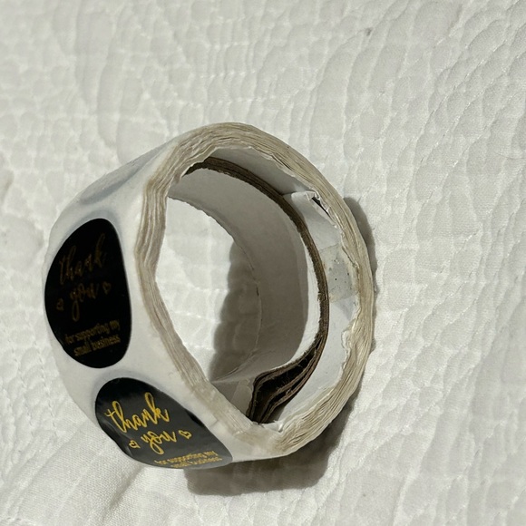 Thank You Stickers Roll - Picture 2 of 2